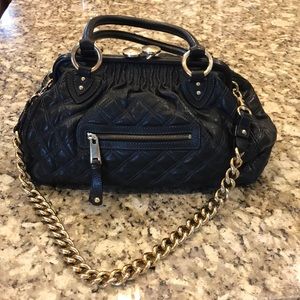 Marc Jacobs Quilted Black Stam Handbag